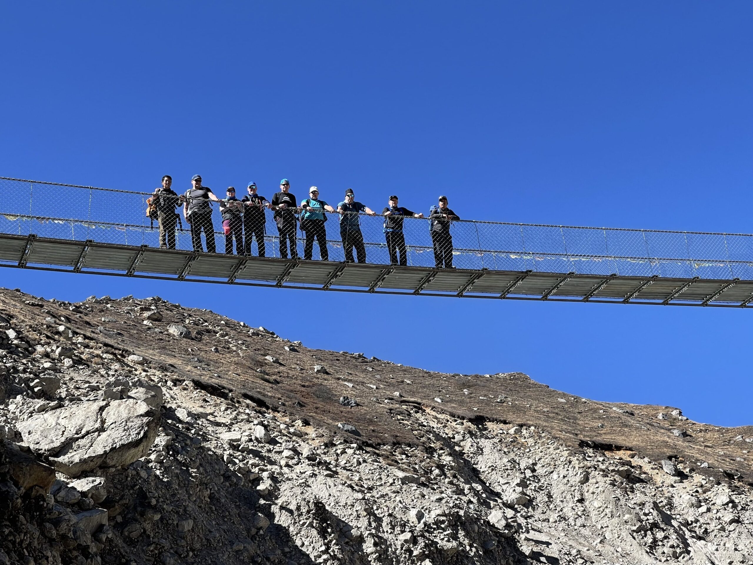 suspension bridge-three pass-everest