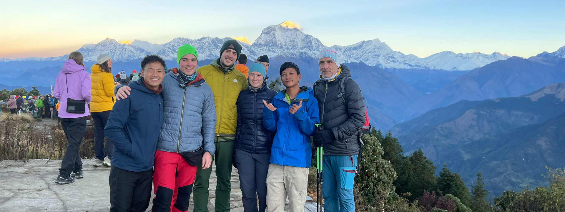 Travel Footstep at Poonhill view point