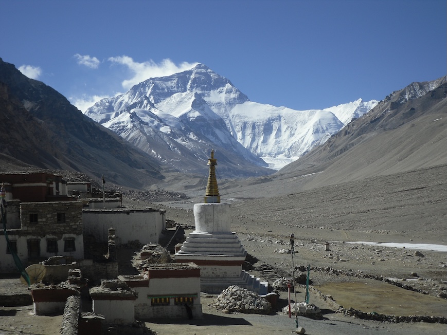 everest view tibet